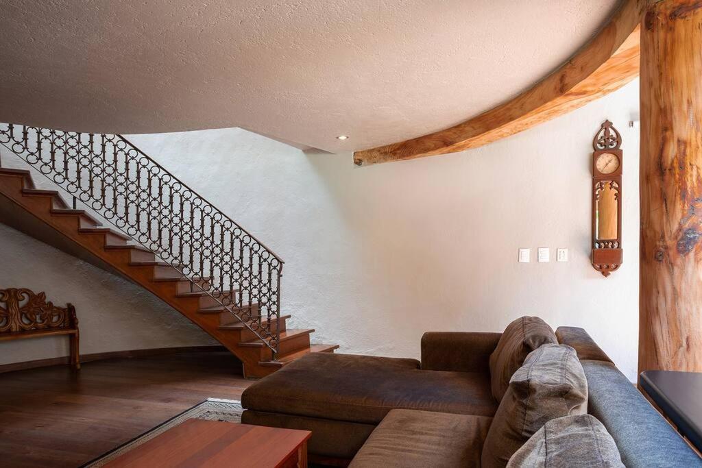 Casa Ficus, Serviced Luxury Villa With Pool&Tennis Valle de Bravo Eksteriør billede