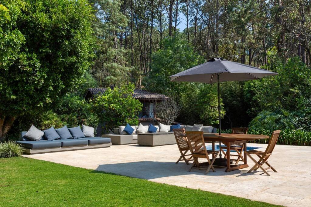 Casa Ficus, Serviced Luxury Villa With Pool&Tennis Valle de Bravo Eksteriør billede